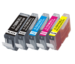 Ink-C-750BK + 751BK/C/M/Y(XL)