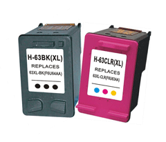 Ink-H-63XL-BK + C